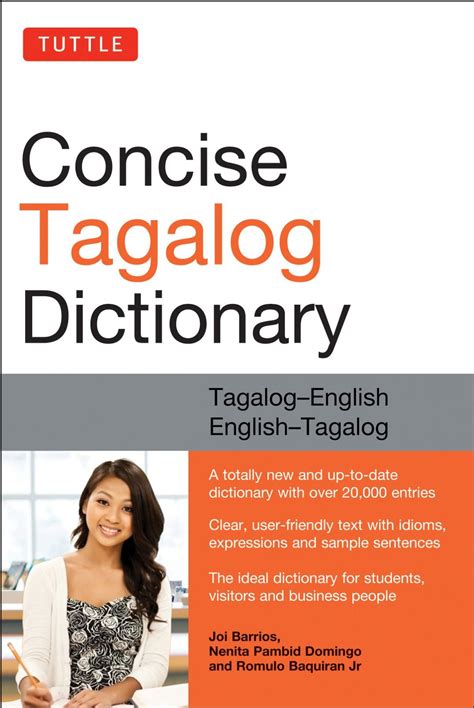 Dictionary in Tagalog: Talatinigan = Diksyunaryo = Talahulugan