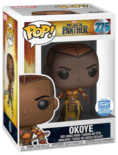 Funko Pop Marvel Black Panther 275 Okoye Funko Shop Limited Edition