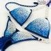 Saphhire Blue Crystal Bikini CB074 Etsy