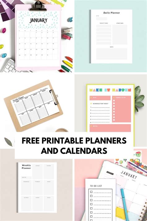 Printable Planners And Calendars — Gathering Beauty Printable Planner