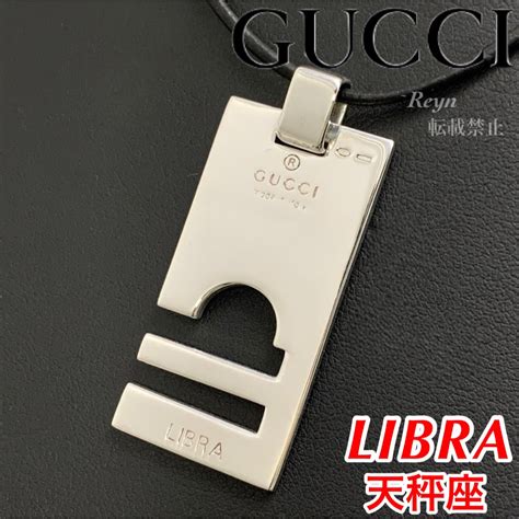 Gucci 新品仕上済 Gucci シルバー レザー 星座 ネックレス てんびん座の通販 By R Shop｜グッチならラクマ