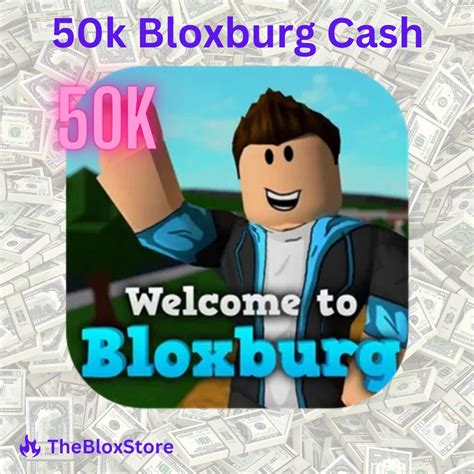 50k Bloxburg Cash Please Message Me Before Buying Etsy