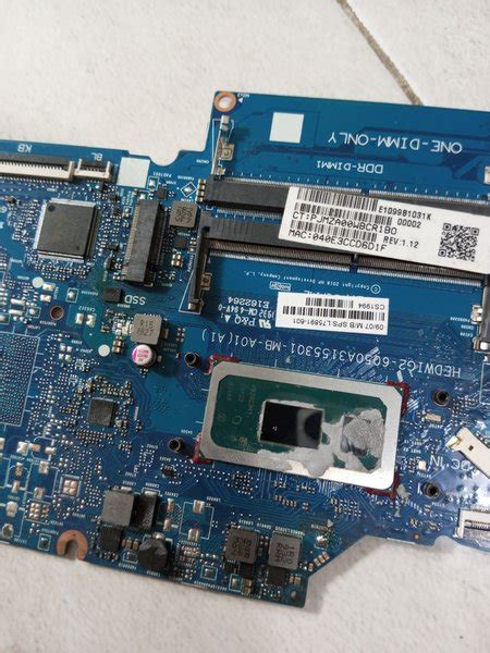 Jual Motherboard Mainboard Prosesor Laptop Hp S Cf S Cf Di Lapak