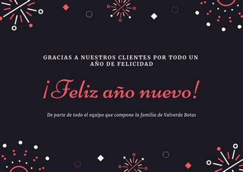 GRACIAS A NUESTROS CLIENTES POR TODO UN AÑO DE FELICIDAD Feliz año