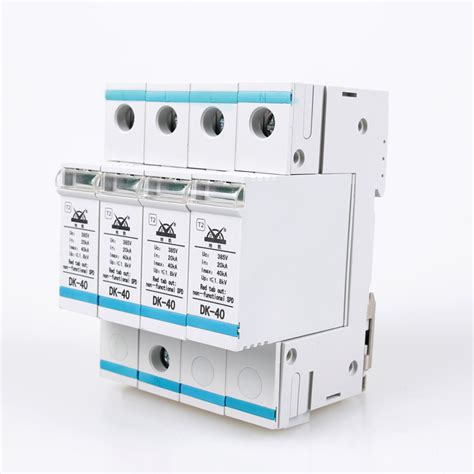 380V AC Power 40ka Three Phase 4p Surge Protection Device SPD China