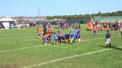 Pine Hill Pee Wee Flag Football Team Youtube