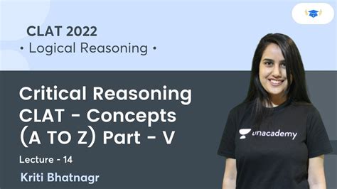 Critical Reasoning Clat Concepts A To Z L14 L Part V L Logical