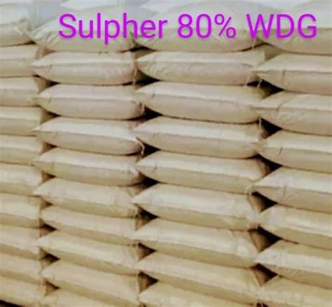 Granules Sulphur 80 Wdg 25 Kg Packet At Rs 40 Kg In Agra ID