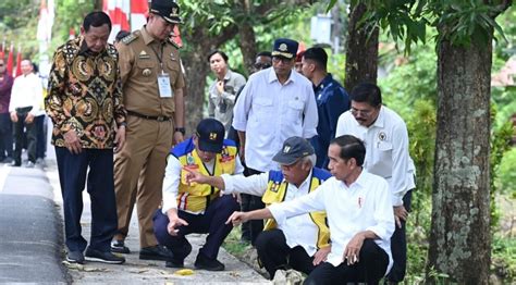 Jokowi Resmikan Ruas Jalan Di Sulawesi Selatan Telan Anggaran Rp