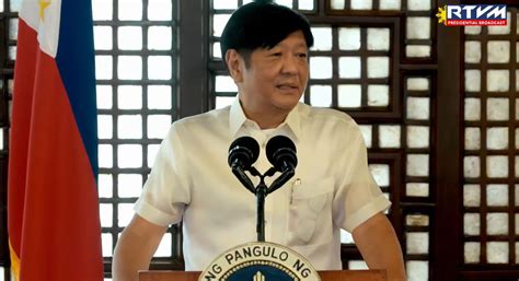 Speech By President Ferdinand R Marcos Jr At The Ceremonial