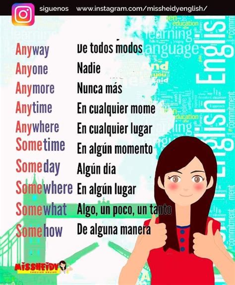 Miss Heidy English On Instagram “algunas Palabras Utiles En Inglés😊😊😊😊😇aprendeinglesfacil