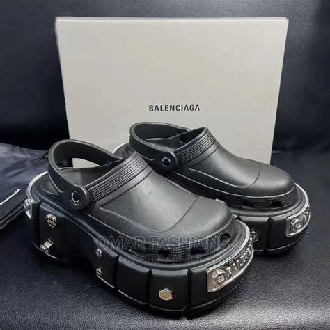 Balenciaga X Crocs Platform Shoe Collab Summer 2022 Paris Fashion Week