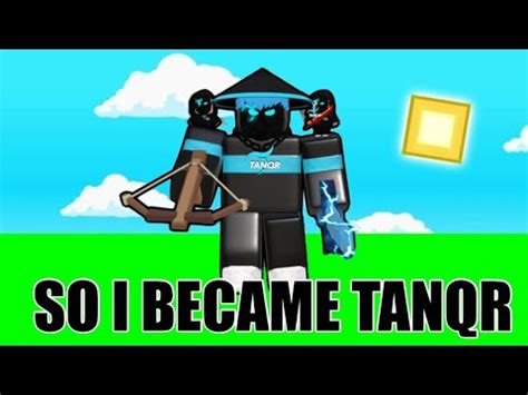 I Became Tanqr In Bedwars Roblox Bedwars Youtube