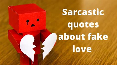 Sarcastic Quotes About Relationships