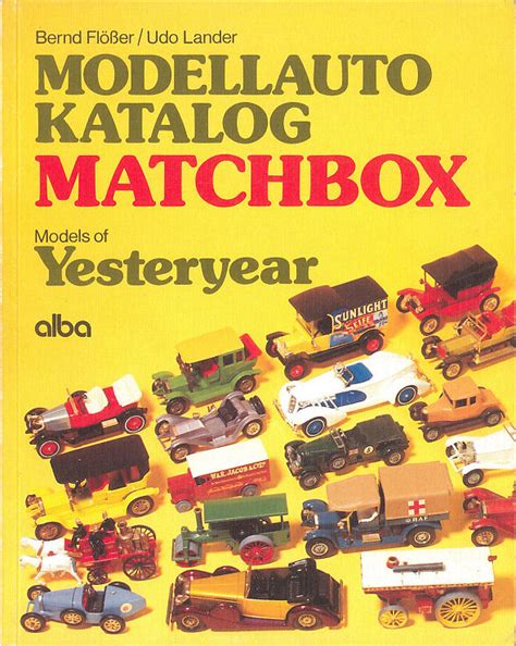 Modellauto Katalog Matchbox Models Of Yesteryear Books HobbyDB