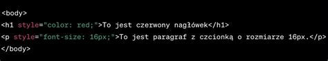 Jak Zrobi Stron Internetow Html W Notatniku