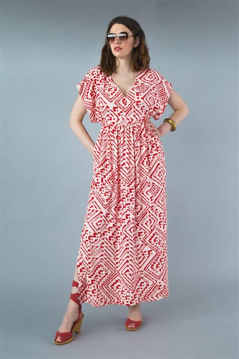 Welcome Summer With Our Charlie Caftan Pattern Closet Core Patterns