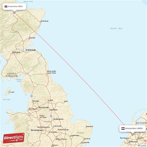 Direct Flights From Amsterdam To Inverness Ams To Inv Non Stop