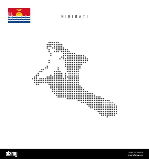 Map Of Kiribati Stock Vector Images Alamy