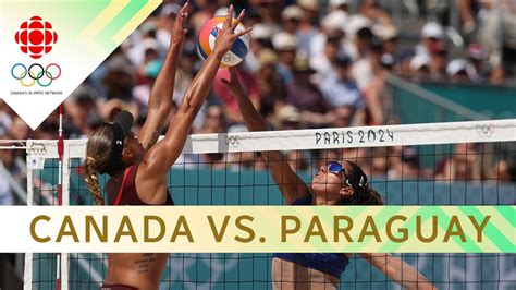 Womens Beach Volleyball Canada Wilkersonhumana Paredes Vs Paraguay