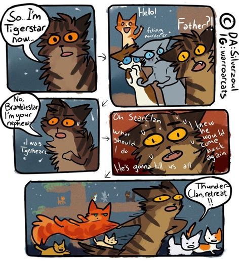 Comic Strip With Cats Talking To Each Other