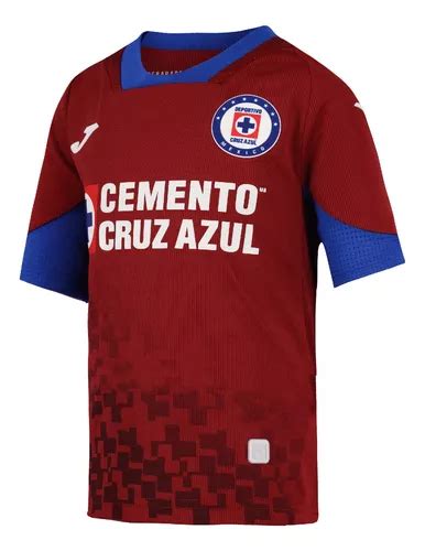 Jersey Joma Futbol Cruz Azul Tercero Fan Ni O Vino Meses Sin