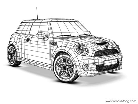 Mini Cooper Sketch at PaintingValley.com | Explore collection of Mini ...