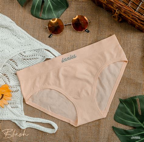 Combo 3 quần lót nữ Innies Nude Mint Cam đất ECOBAMBI