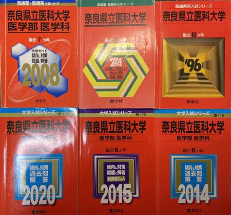 【目立った傷や汚れなし】奈良県立医科大学 2020～1996 赤本 駿台 河合塾 代ゼミ 東進 Z会 教学社 医学部の落札情報詳細