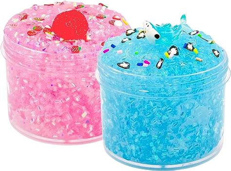 Glimmer Slime 2pack Crunchy Slime Kit Blitz Slime Kit For