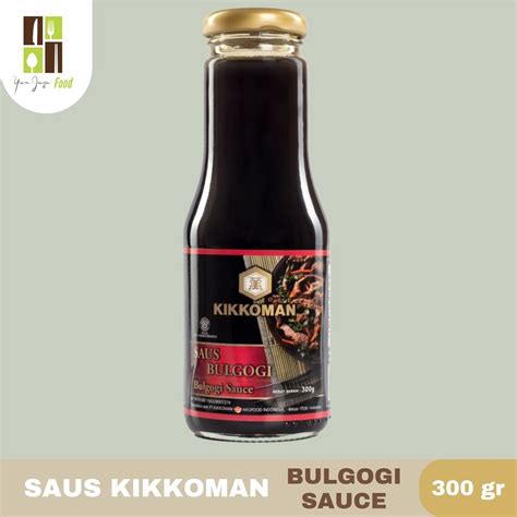 Jual Kikkoman Bulgogi Sauce Halal Saus Bulgogi 300g Shopee Indonesia