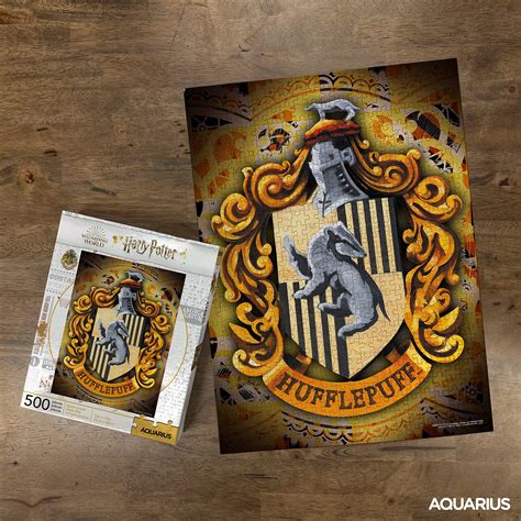 Buy Aquarius Harry Potter Puzzle Hufflepuff Crest Piece Jigsaw