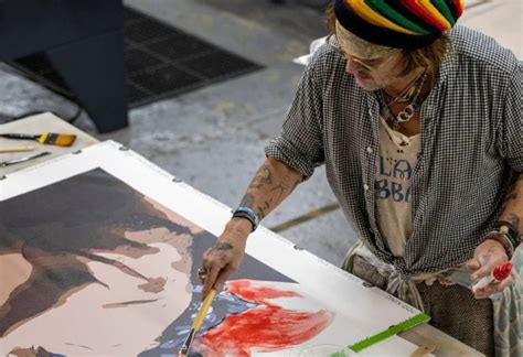 Johnny Depp's Debut Art Collection Netted Him $5 Million In Just A Few ...