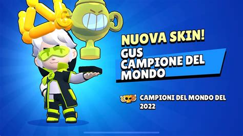 Compro La Skin Gus Campione Del Mondo Brawl Stars Youtube