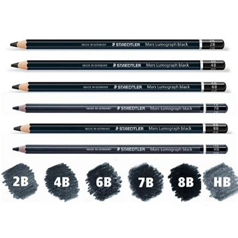 STAEDTLER Mars Lumograph Black Pencil 100B Lazada PH