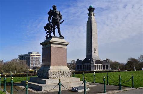 Statue Of Sir Francis Drake Plymouth Hoe The Statue Of Si Flickr