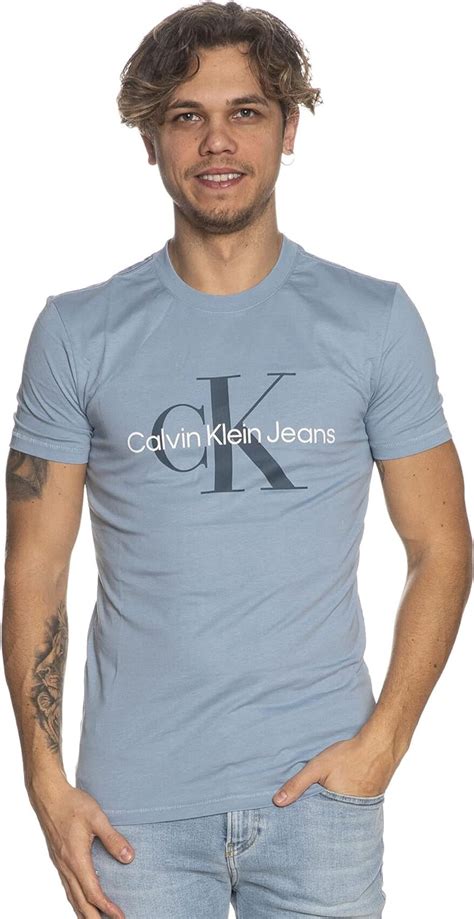 Calvin Klein Seasonal Monologo Tee T Shirt Erkek Tr Moda