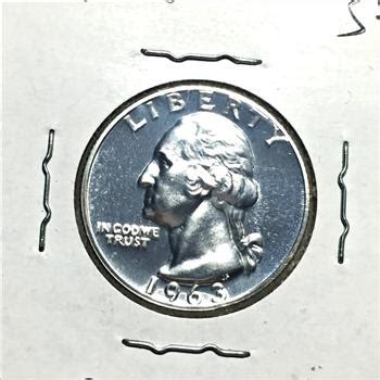 Proof Silver Washington Quarter Dcam Property Room