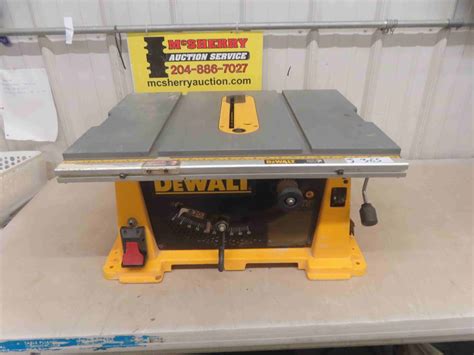 Dewalt Dw744 Table Saw 15 Amp 10