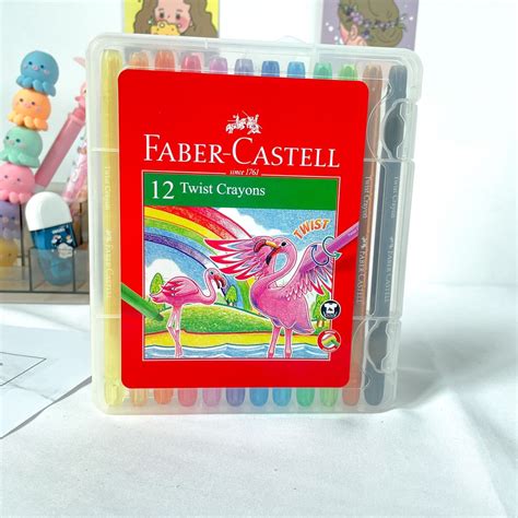 Jual Faber Castell Twist Crayon Krayon Warna Color Krayon Alat