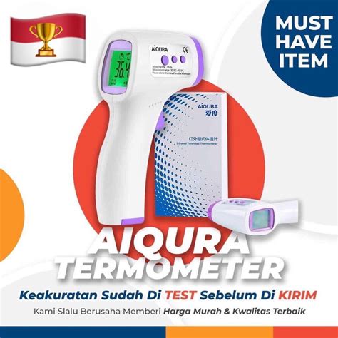 Jual Thermometer Infrared Non Contact Termometer Suhu Badan Non Kontak