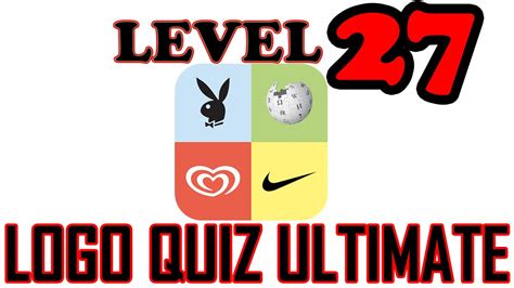 Logo Quiz Ultimate Classic Level 27 All Answers Walkthrough By