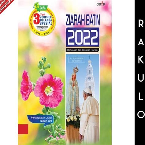 Jual Laris Buku Ziarah Batin 2022 Renungan Dan Catatan Harian Katolik