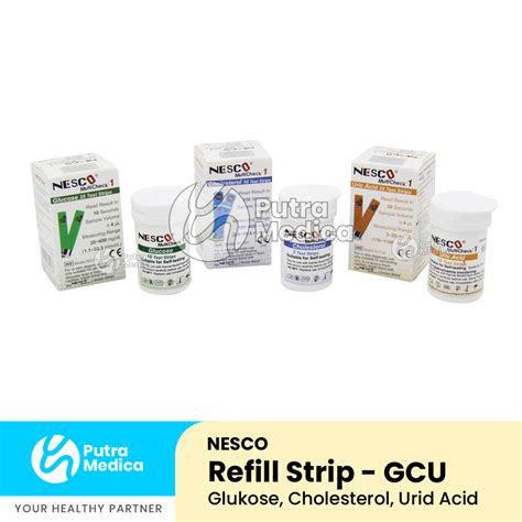 Jual Nesco Strip Stik Cek Darah Refill Strip Nesco Gula Darah