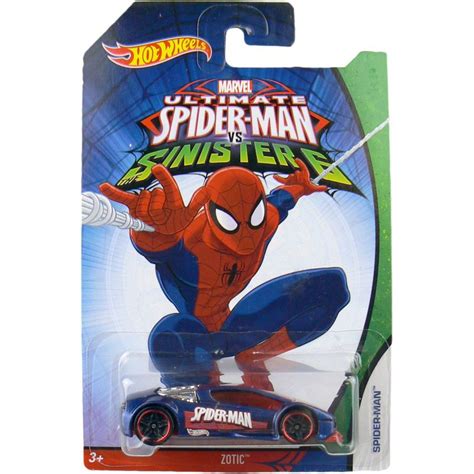 Hot Wheels Spiderman Autíčko Zotic Spider Man Maxíkovy hračky