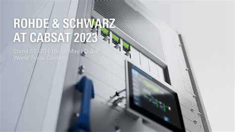 Rohde Schwarz To Show The Future Of Broadcasting At Cabsat