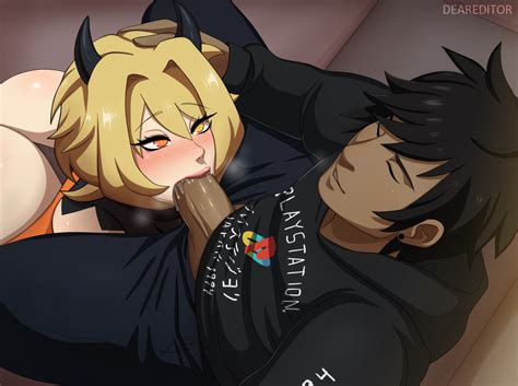 Rule 34 Big Penis Black Hair Blonde Hair Blush Clothing Commission Dark Skinned Male