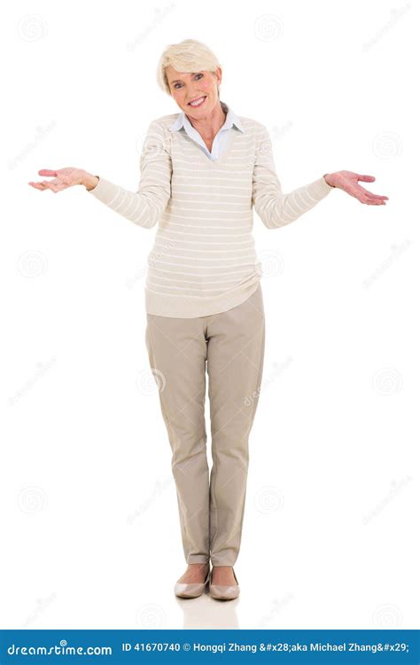 Mature Woman Helpless Stock Photo Image Of Caucasian 41670740