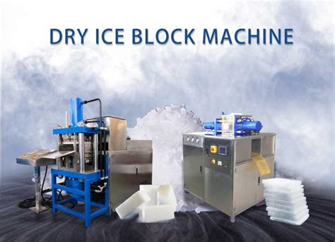 Dry Ice Block Machine Solidified Carbon Dioxide Brick Maker Dry Ice