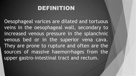 Esophageal Varices Ppt Free Download